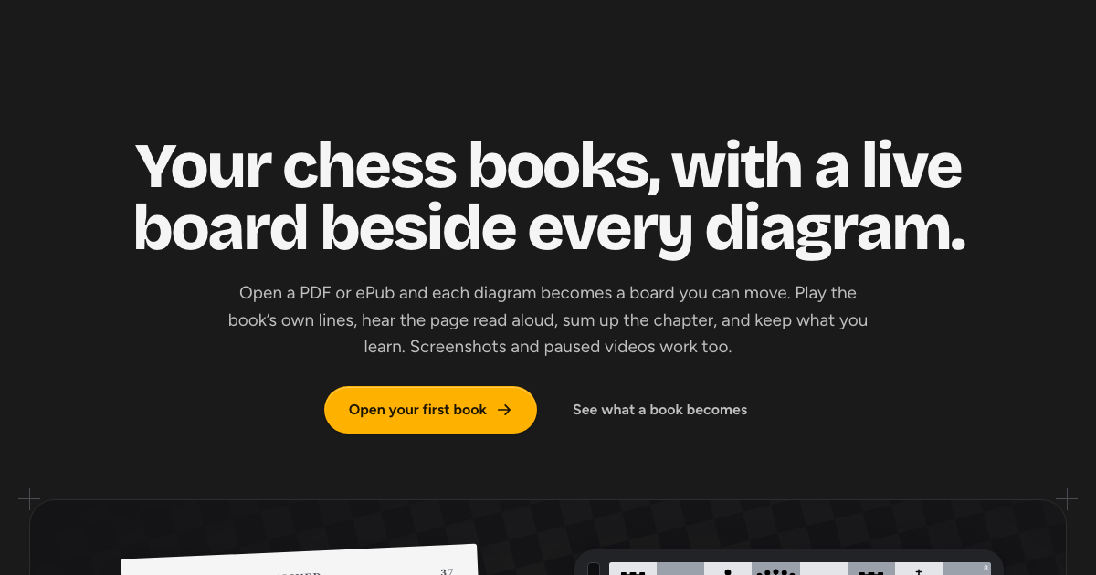 I recently launched my webapp named `GreyChess`. Would love some honest feedback.